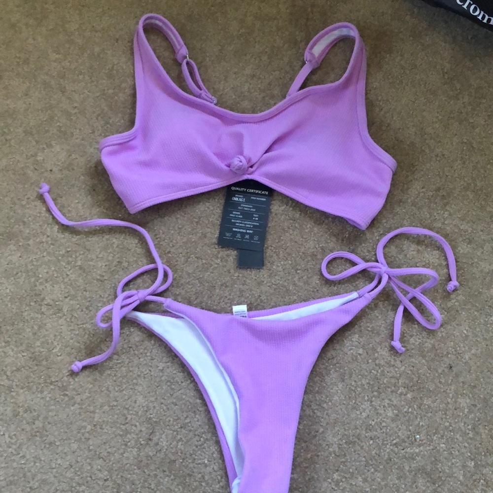 Lavender bikini
